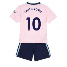 Arsenal Emile Smith Rowe #10 Tredjedraktsett Barn 2022-23 Kortermet (+ korte bukser)
